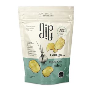 Crujientes Chips  Papas Fritas sabor Cebolla 170g - Flip