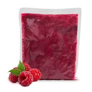 Frambuesa congelada para jugo 1kg Sin Semillas Con Azúcar